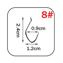 Load image into Gallery viewer, W.P.E Brand Catfish Hook 5-10pcs/pack High-Carbon Steel Fishing Hook 2#-12# Very Sharp Hook Barbed Catfish Hook Fishing Tackle