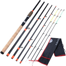 Load image into Gallery viewer, Sougayilang 3m Feeder Rod L M H Power Fishing Rod Ultralight Weight 6 Section Carbon Spinning Travel Rod Fishing Tackle De Pesca