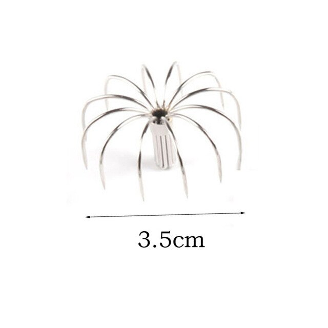 12-Neddle Stainless Steel Fish Tackles Cuttlefish Hook Bait Holders Fishing Gear Accessories