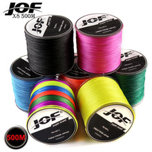 Load image into Gallery viewer, NEW Fishing Line 8 Strands PE Braided 500M 300M Meters Multifilament Fishing Line Rope peche carpe Wire  20 30 40 50 60 80 100lb