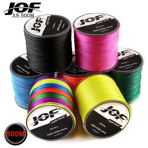 NEW Fishing Line 8 Strands PE Braided 500M 300M Meters Multifilament Fishing Line Rope peche carpe Wire  20 30 40 50 60 80 100lb