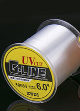 Load image into Gallery viewer, 500M Nylon Fishing Line Super Strong Monofilament line fluorocarbon coated Japanese Material Saltwater Carp Fishing leader line