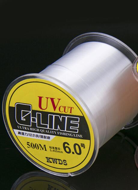 500M Nylon Fishing Line Super Strong Monofilament line fluorocarbon coated Japanese Material Saltwater Carp Fishing leader line