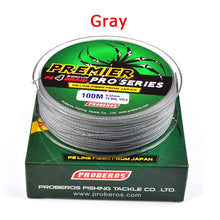 Load image into Gallery viewer, 100M Japan Multifilament Braided Fishing Line 6-100LB 0.4-10.0 PE Sea Carp Fishing Rope Supper Strong Saltwater Fishing Tools