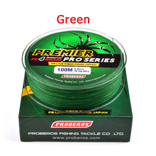 Load image into Gallery viewer, 100M Japan Multifilament Braided Fishing Line 6-100LB 0.4-10.0 PE Sea Carp Fishing Rope Supper Strong Saltwater Fishing Tools