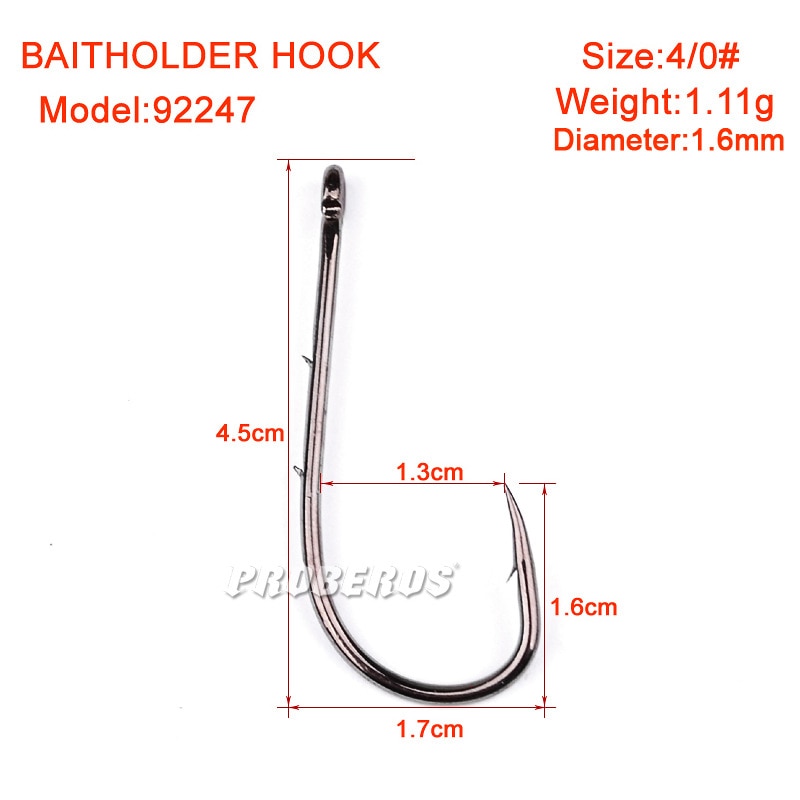 50 pcs/ lot Carbon Steel Fishing Hooks High Carbon Steel With Notches Fishing Hook Baitholder Fishing Artificial Bait Pond Bait