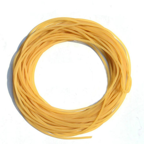 Hot Selling Solid Elastic Rubber Fishing Line Diameter 2mm Plain Elastic Fishing Rope Tied Reinforcement Group Band Strapping 5m