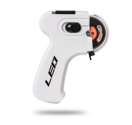 1PC LEO New Portable Electric Fishing Hook Machine Fishing Amine From Fishing Fast Line Binding Equipment Accessories