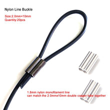 Load image into Gallery viewer, 1.6mm,1.8mm 2mm Nylon monofilament Long Line Fishing Rope,Boat Fishing Line,spearfishing line in 30M hank packing