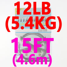 Load image into Gallery viewer, Wifreo 15ft/4.6m No Kink Titanium Leader Line Saltwater Pike Fishing Leaders / Trace Fly Tying Wiggle Tail Link Wire