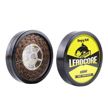 Load image into Gallery viewer, Practical Lead Core Carp Fishing Line 25Lbs 35Lbs 45Lbs 60Lbs 10M for Carp Rig Making Sinking Braided Line Fishing Line