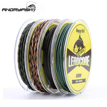 Load image into Gallery viewer, ANGRYFISH Lead Core Carp Fishing Line 10 Meters for Carp Rig Making Sinking Braided Line