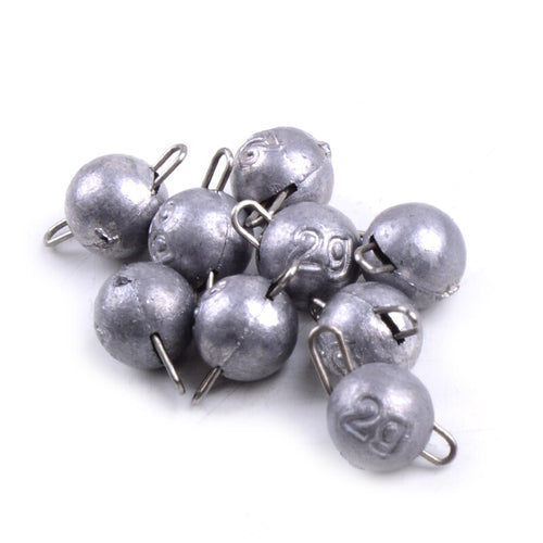 5pcs Fishing Lead Sinker Weight Jig Head Lead Deep Water Bullet Weight Match crank hook Fishing tackle accessories pesca