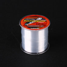 Load image into Gallery viewer, 100% transparent Fish Line 100/150/200/300/500M Super Strong Nylon Not Fluorocarbon Tackle Non-Linen Multifilament Fishing Line