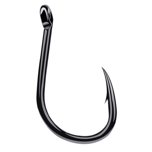 200Pcs High Carbon Steel Fishing Hook Offset Fishing Hooks Sea Fishhook Wide Super Lock Fishhooks Lure Tackle Pesca
