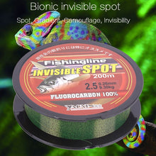Load image into Gallery viewer, Invisible Nylon Fishing Wire Fluorocarbon Coated Spotted Fishing Line Strong Wear-resistant Fishing Leader Monofilament Line