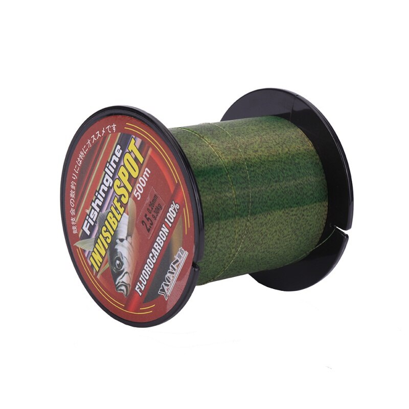 100/150/200/300/500m Camouflage Spots Fishing Line Super Strong Pull Nylon Smooth Main Line Invisible Fishing Accessories
