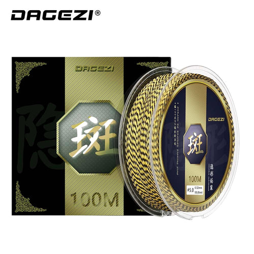 DAGEZI 100M 4Strand PE Braided Fishing Line 25 30 40 50 80LB 110yds Super Strong Multifilament Fishing Line Fishing Tackle