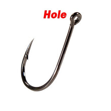 Load image into Gallery viewer, 100PCS High Carbon Steel Fishhooks barbed Hook Soft Lure Fishing Bait Fish hooks High Efficiency Barbed Fishing Hooks