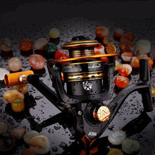 Load image into Gallery viewer, 2019 Vissen Spinning Reel Zoutwatervissen Reel Karper Vissen Rollen 6000 4.7: 1 13 Bb Rock Reel Fishing Spinning Reels Wiel