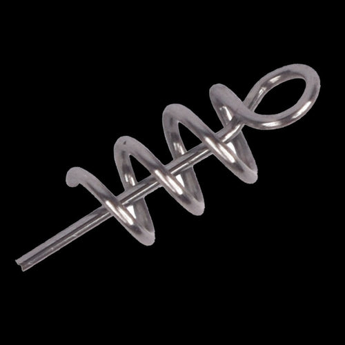 WALK FISH 50PCS/Lot Fishing Hook Centering Pins Fixed Latch Needle Spring Twist Crank Lock for Soft Lure Latch Pin Pesca