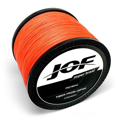 2018 JOF 300m 500m 1000m 10LB - 80LB PE Multifilament 4 Strands Braid Line Ocean Fishing Super Strong Carp Braided Fishing Line