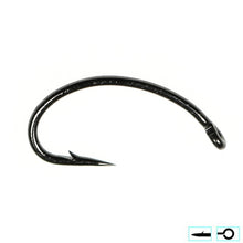 Load image into Gallery viewer, 100PCS Fly Tying Hook Nymph Bug Shrimp Scud Pupae Larvae Caddis Flies Fishing Hooks #8~#16