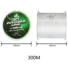 Load image into Gallery viewer, W.P.E Brand Nylon Line 100m/150m/300m/500m 0.23mm-0.60mm Strong Monofilament 3.8KG-22KG Carp Fishing Line  Japanese Material