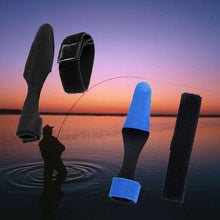 Load image into Gallery viewer, Dongzhur Fishing Rod Covers Expandable Rod Tie Sleeves Protector Set Fish Strap Tackle Rod Glove Tie Accessoire Pole Tools R2E0