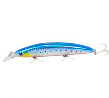 Load image into Gallery viewer, Tsurinoya Minnow Fishing Bait 110mm/20.5g  Treble Hook Bass Fishing Tackle Leurre Souple Wobbler Peche A La Carpe Accessoires