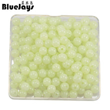 Load image into Gallery viewer, new arrived 300pcs/lot Luminous Beads 6mm 8mm 10mm Luminous Block Pearl Fishing Lure Accessoires Fishing Tackle free shipping