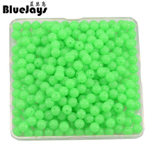 Load image into Gallery viewer, BLUEJAYS 500pcs/lot Luminous Beads 3mm 4mm 5mm 6mm Luminous Block Pearl Fishing Lure Accessoires Fishing Tackle free shipping
