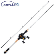 Load image into Gallery viewer, Catch.U 1.8M Fishing Rod Carbon Spinning Rods UL Lure Casting Rod Ultra Light Power Soft Fishing Rod Carp Line 2-5lb Wt 0.8-5g