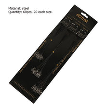 Load image into Gallery viewer, Goture 60/100pcs Fishing Line With Fishhook Swivel Snap Steel Wire Leader Trace Lures Leash Spinning Expert