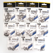 Load image into Gallery viewer, ISE Fishing Hook ISEAMA With Eye 50358 1/0-10#  10pcs/lot  High Carbon  Carp Catfish Anzol Peche Japan Tackle Fishing hook owner